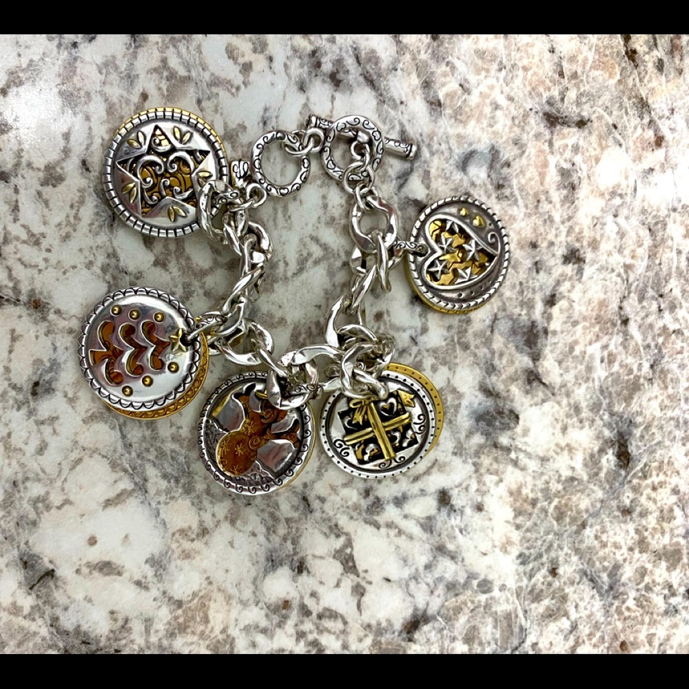 Brighton Holiday charm Bracelet